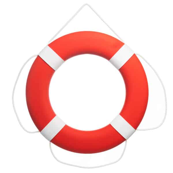 Custom Lifebuoy with text