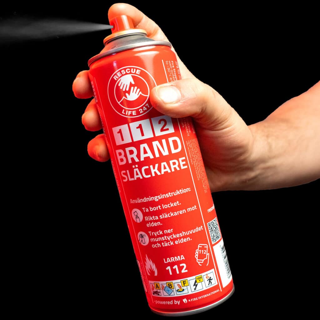 Mobilanpassad bild hero liten brandsläckare