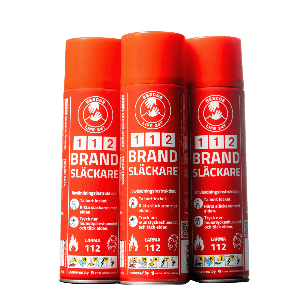 Small-112-Fire extinguisher-Swedish-3-pack